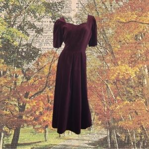 Laura Ashley Velvet Dress